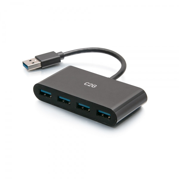 C2G 4-Port Interface Hubs - Black