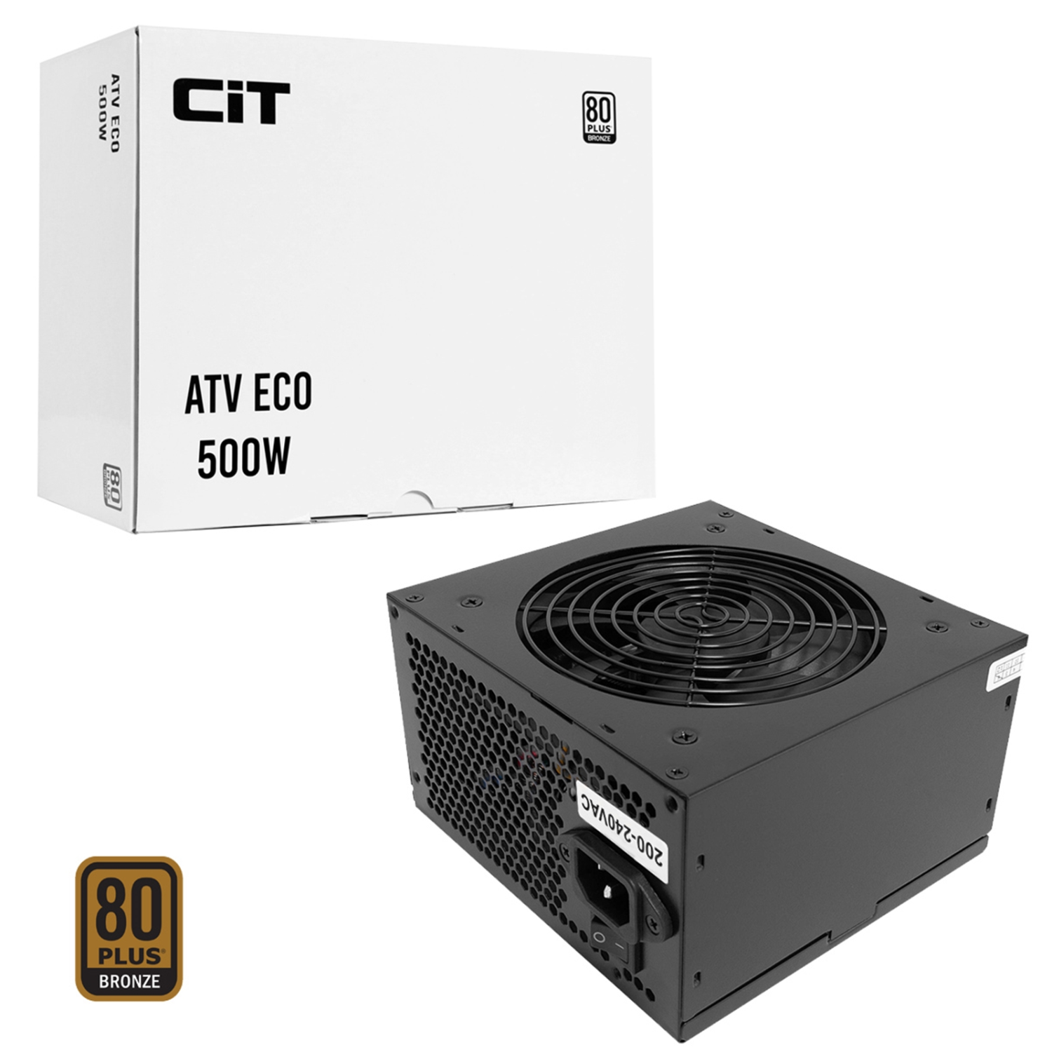 CIT 500w ATV Eco Bronze 500W 230V 12cm Fan APFC