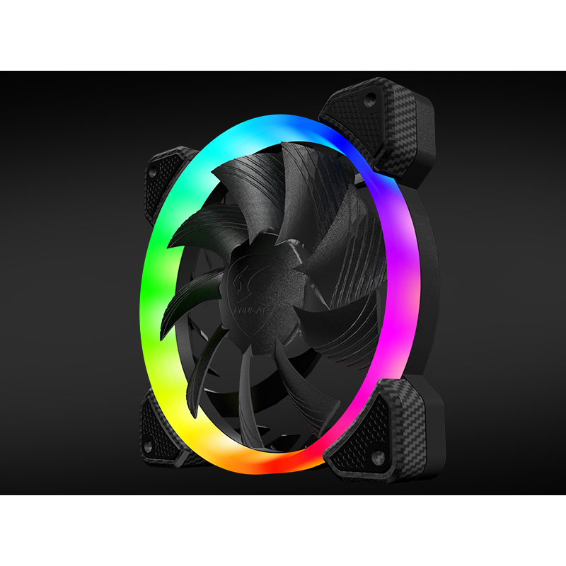 COUGAR CF-V12SET-RGB Computer Cooling Systems - Black