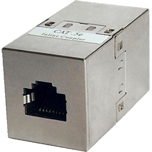Cablenet Cat5e Cable Gender Changers - Silver