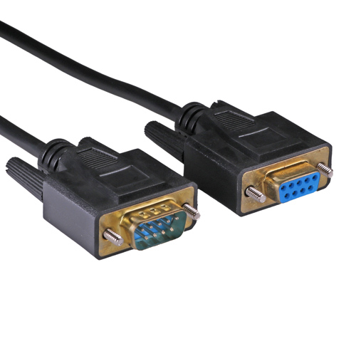 Cablenet RS232 Serial Cables - Black
