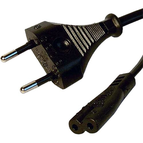 Cablenet 75mm Power Cables - Black