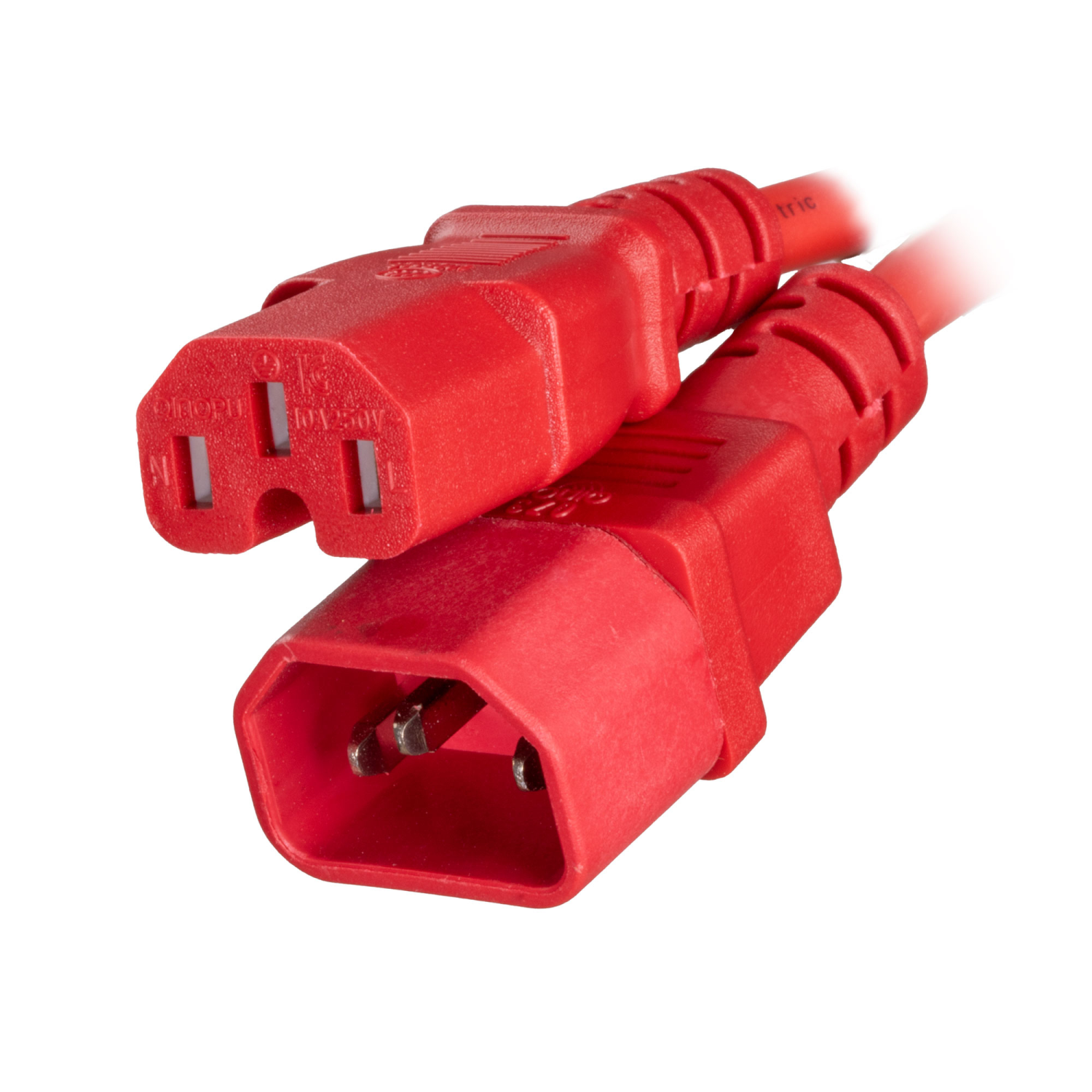 Cablenet C14-C15 Power Cables - Red