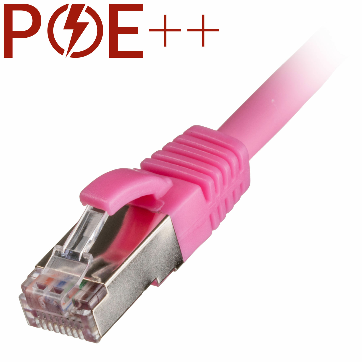 Cablenet Cat6a Networking Cables - Pink