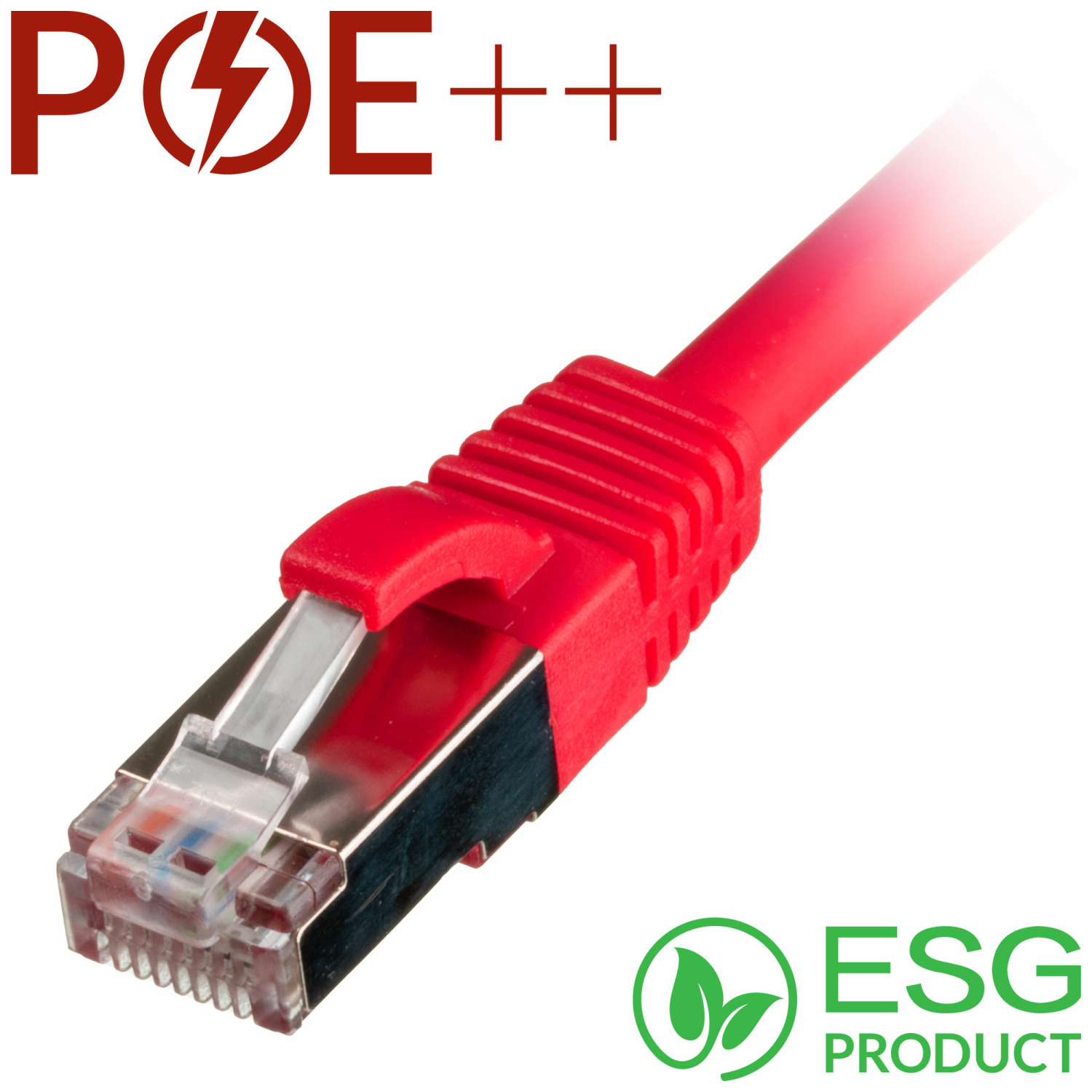 Cablenet Cat6a Networking Cables - Red