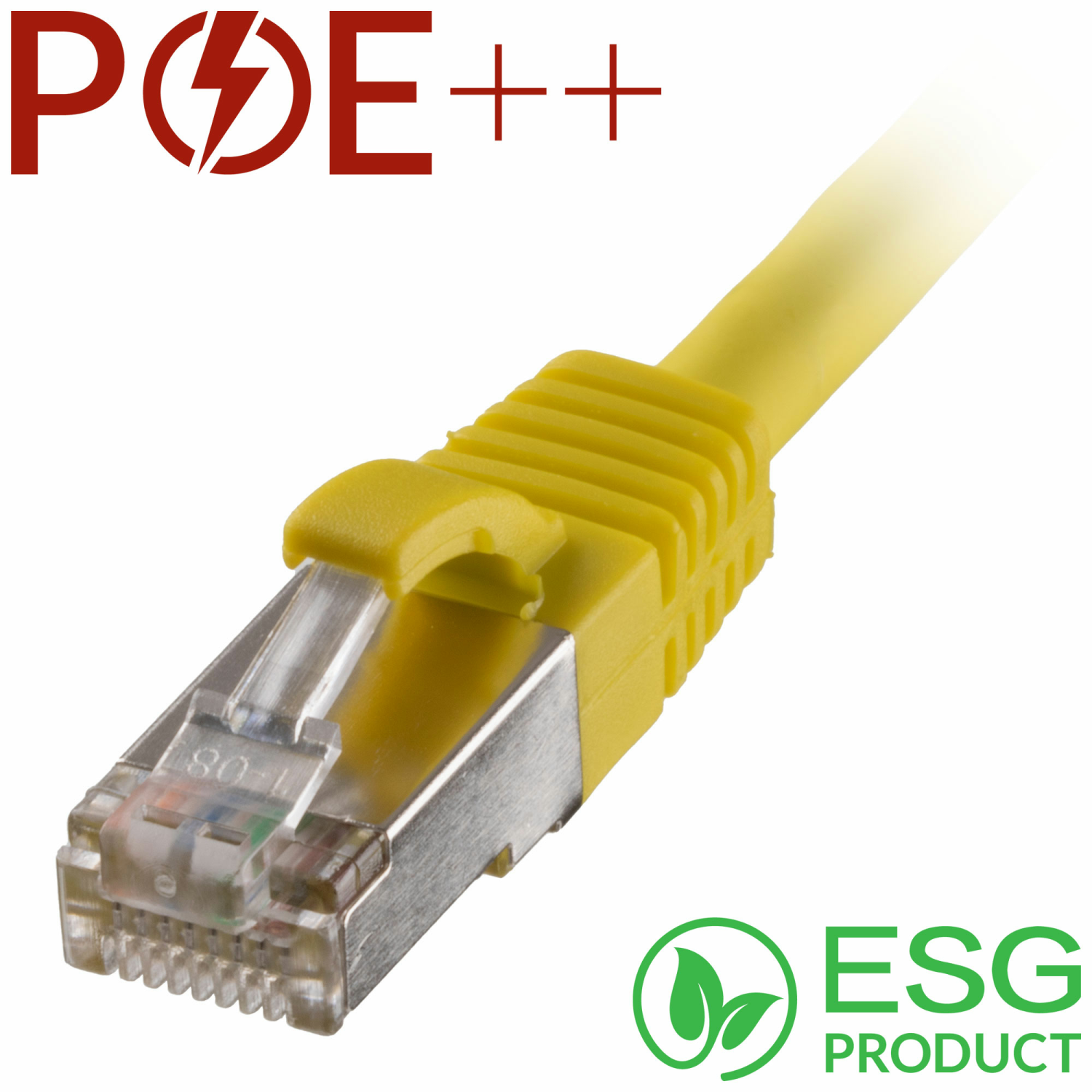Cablenet Cat6a Networking Cables - Yellow