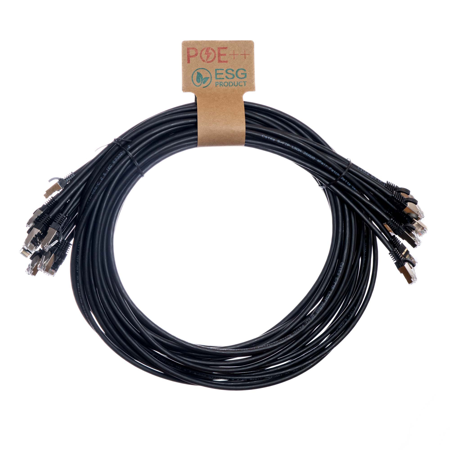 Cablenet Cat6a Networking Cables - Black
