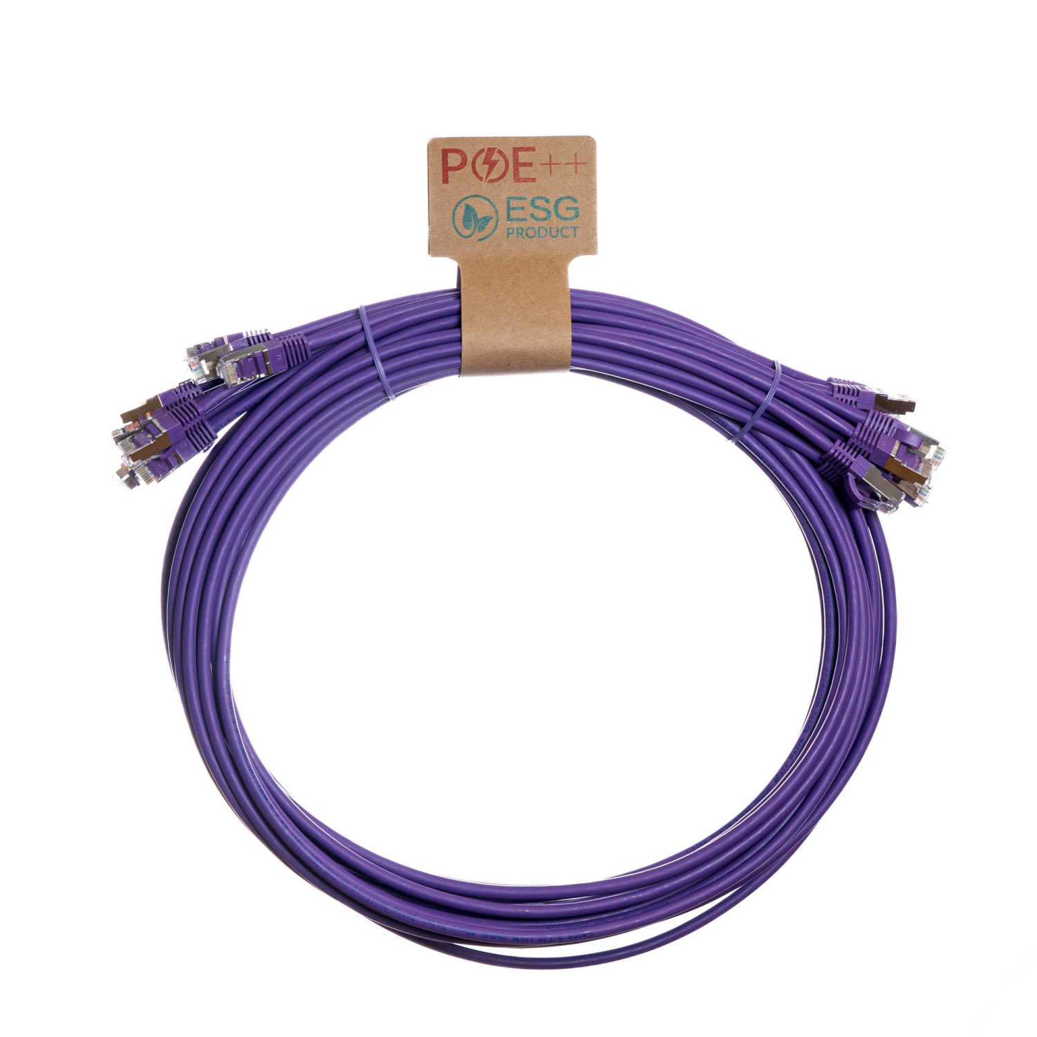 Cablenet Cat6a Networking Cables - Violet
