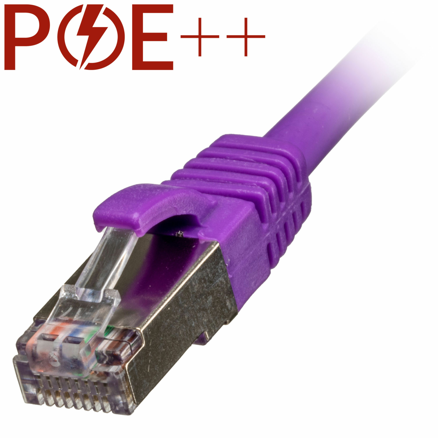 Cablenet Cat6a Networking Cables - Violet