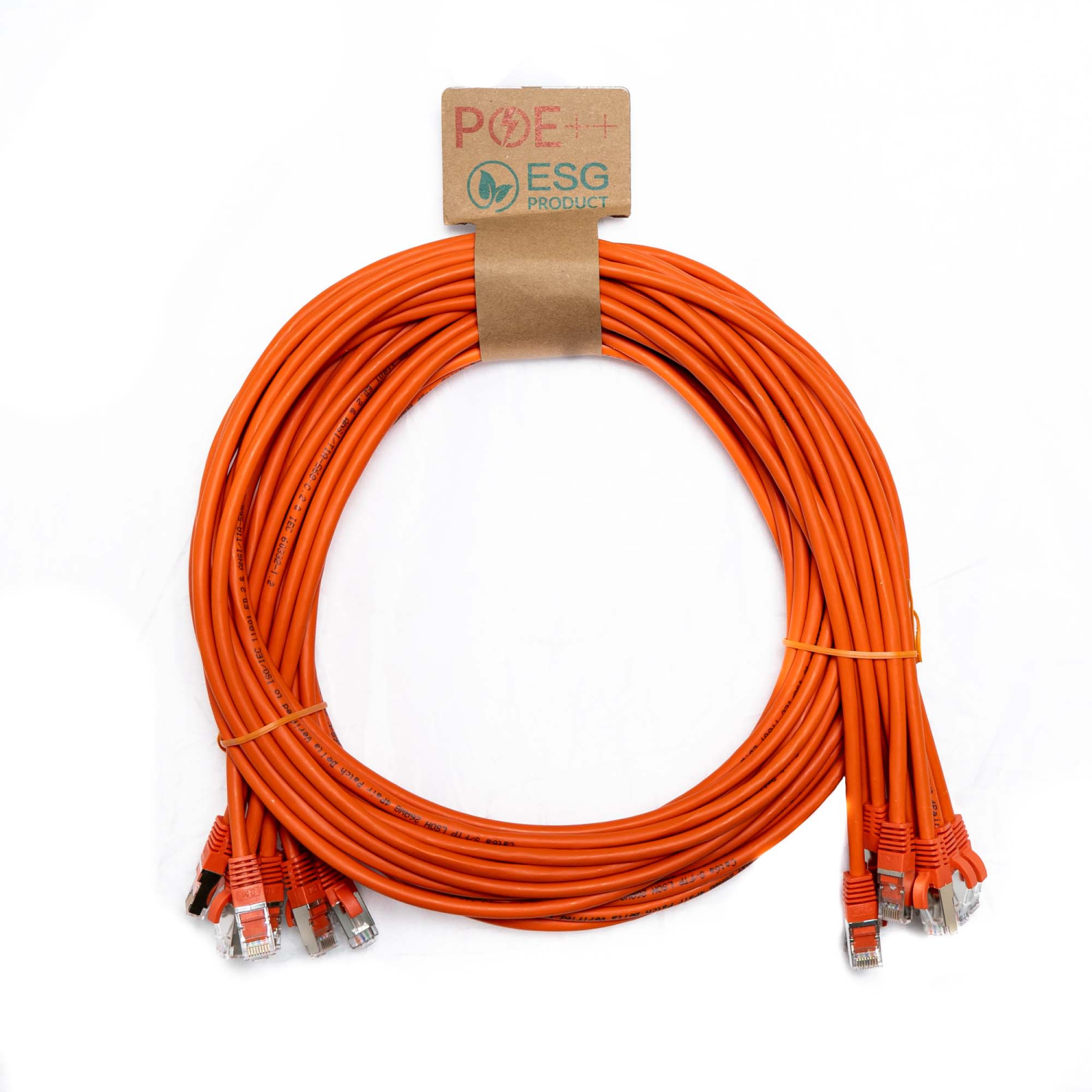 Cablenet Cat6a Networking Cables - Orange