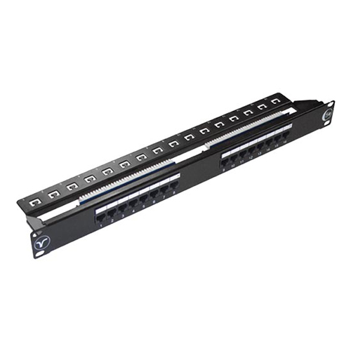 Cablenet Cat5e Patch Panels - Black