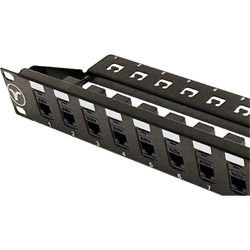 Cablenet Cat6 Patch Panels - Black