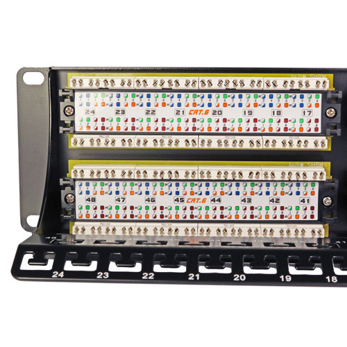 Cablenet Cat6 Patch Panels - Black