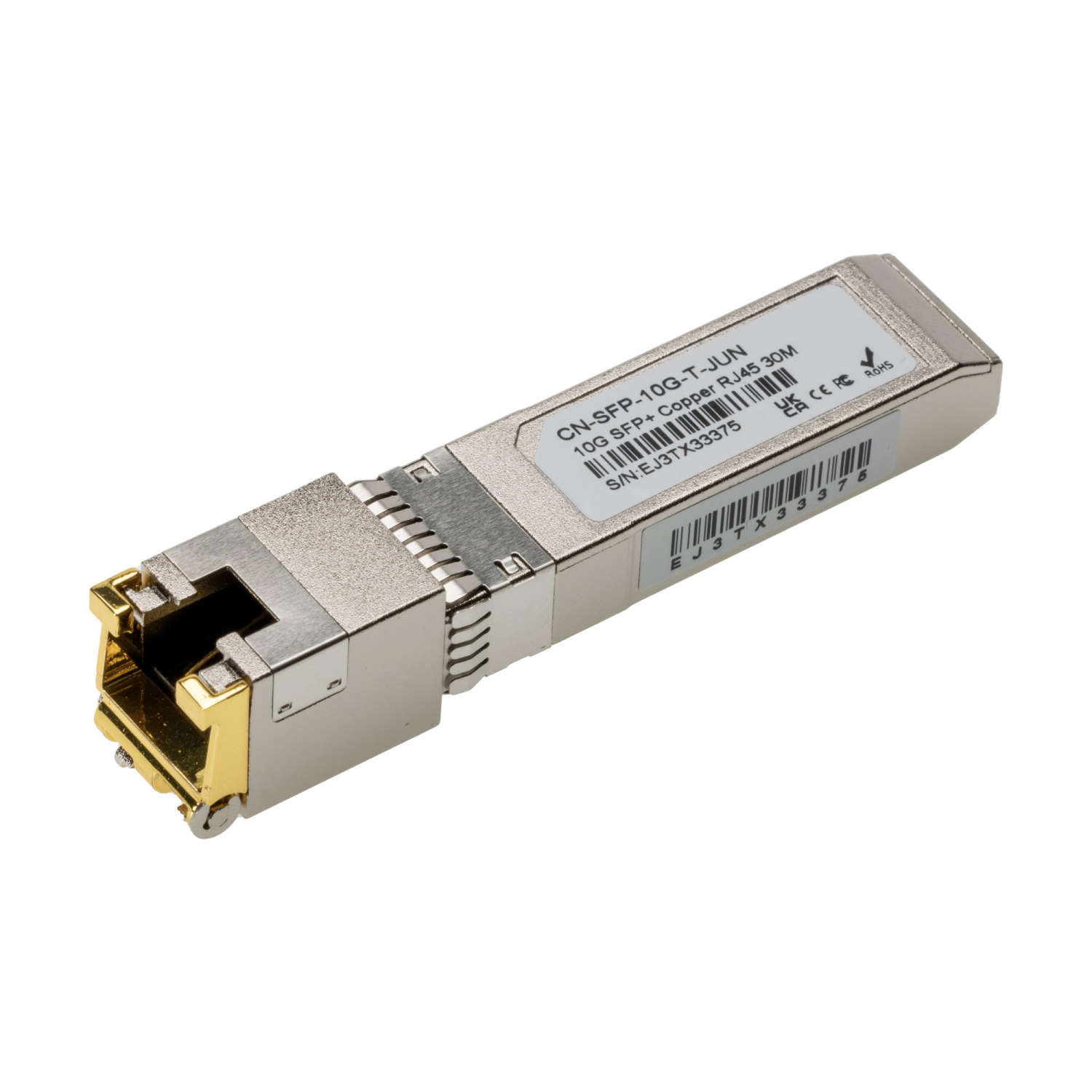 Cablenet CN-SFP-10G-T-JUN Network Transceiver Modules - Metallic