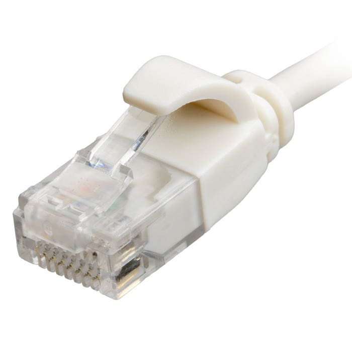 Cablenet CNL 1M C6 Wh UTP Ls 30AWG Slim SB