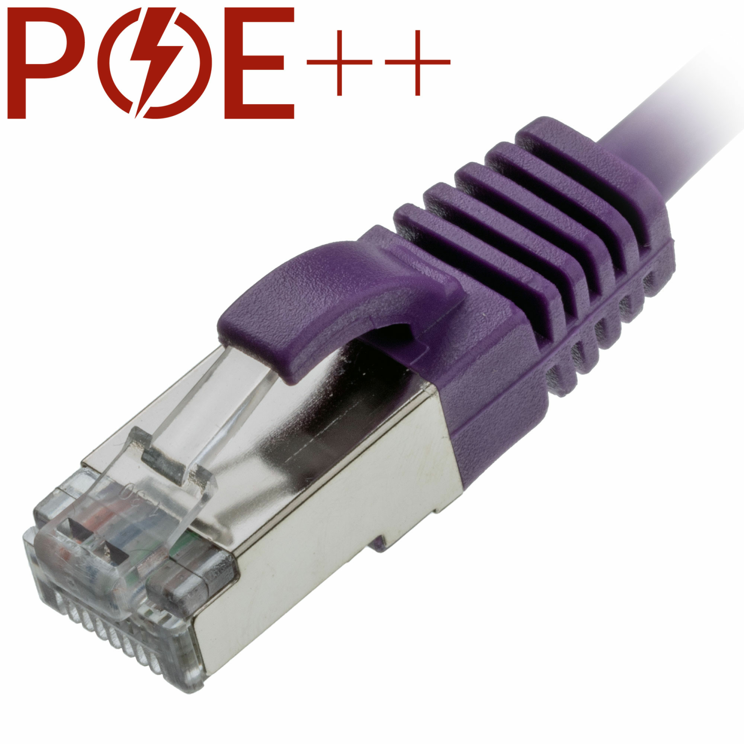 Cablenet Cat6a Networking Cables - Violet