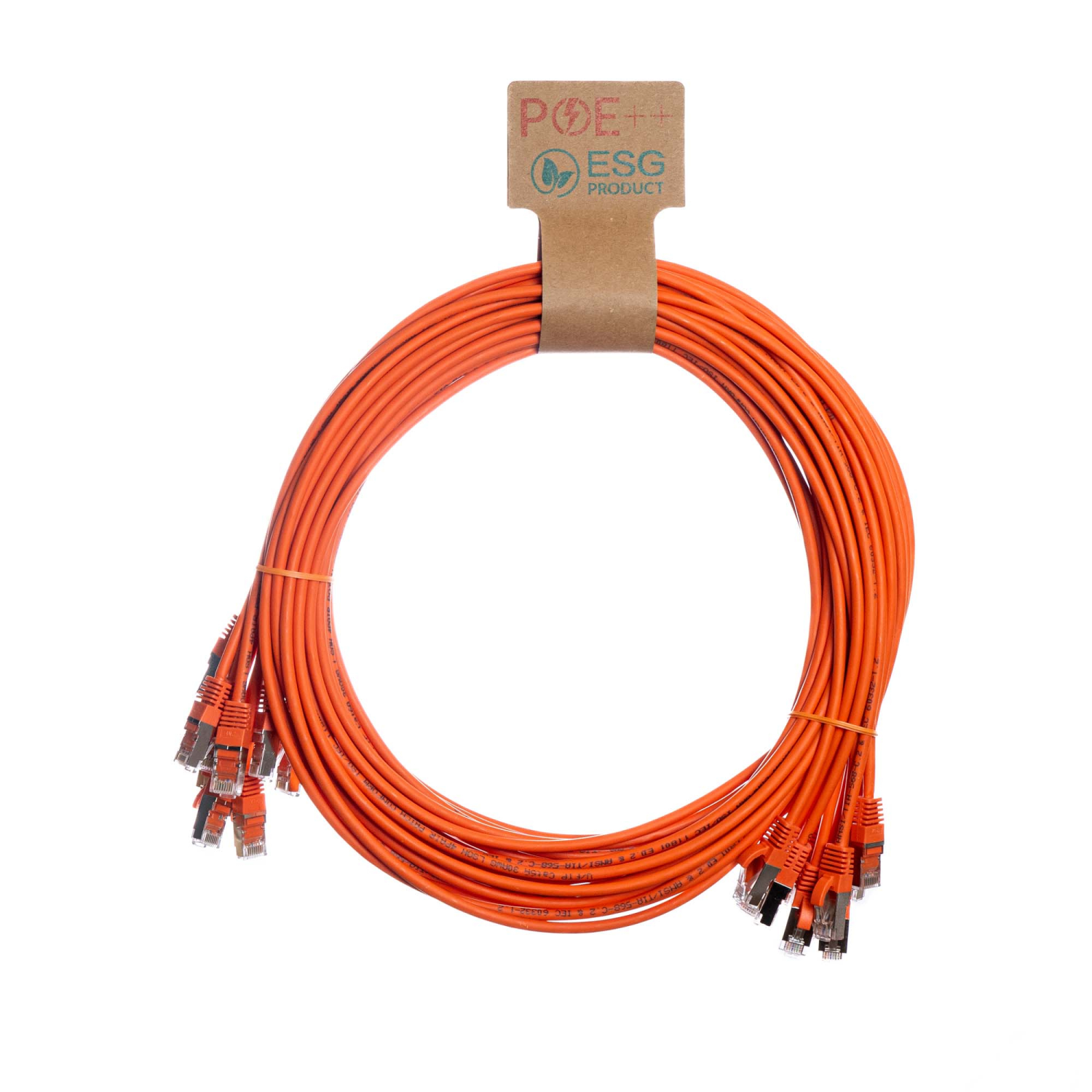 Cablenet Cat6a Networking Cables - Orange