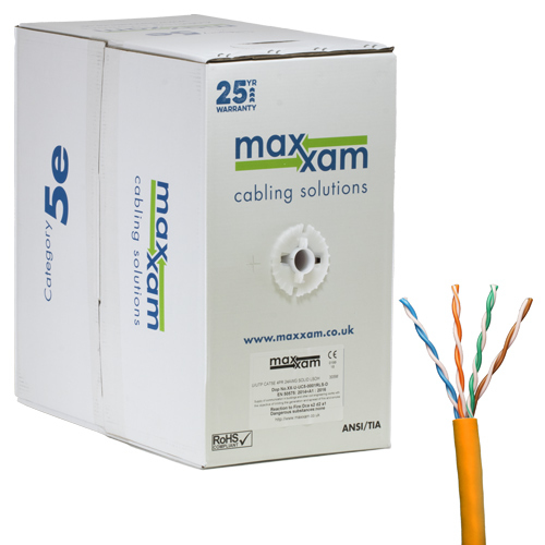 Cablenet Cat5e Networking Cables - Orange