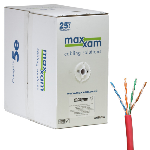 Cablenet Cat5e Networking Cables - Red