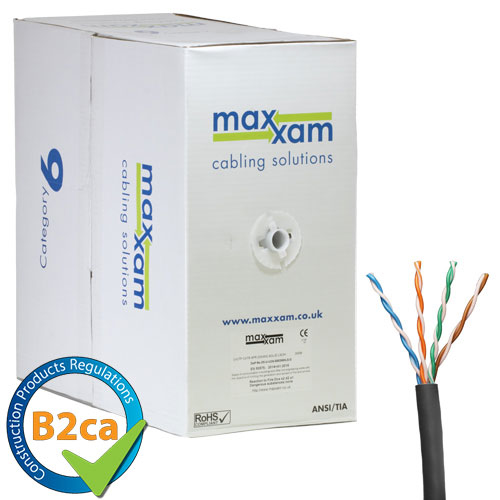 Cablenet Cat6 Networking Cables - Black