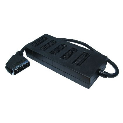 Cables Direct 1SB5 Video Splitters - Black