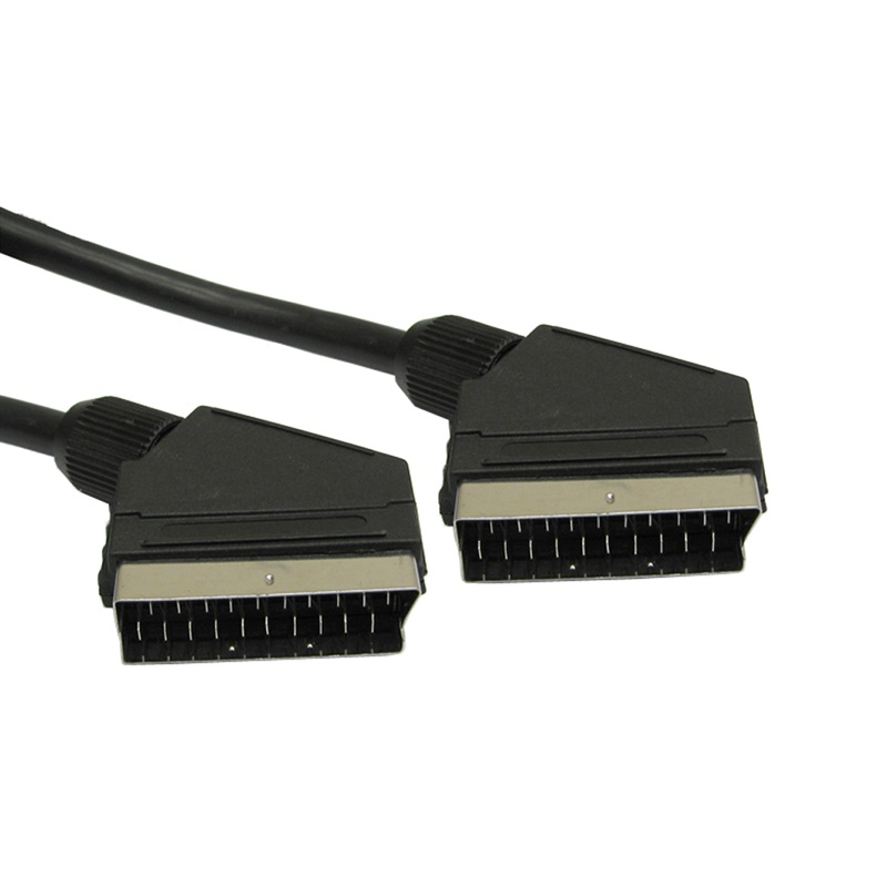 Cables Direct 1SS-15 SCART Cables - Black