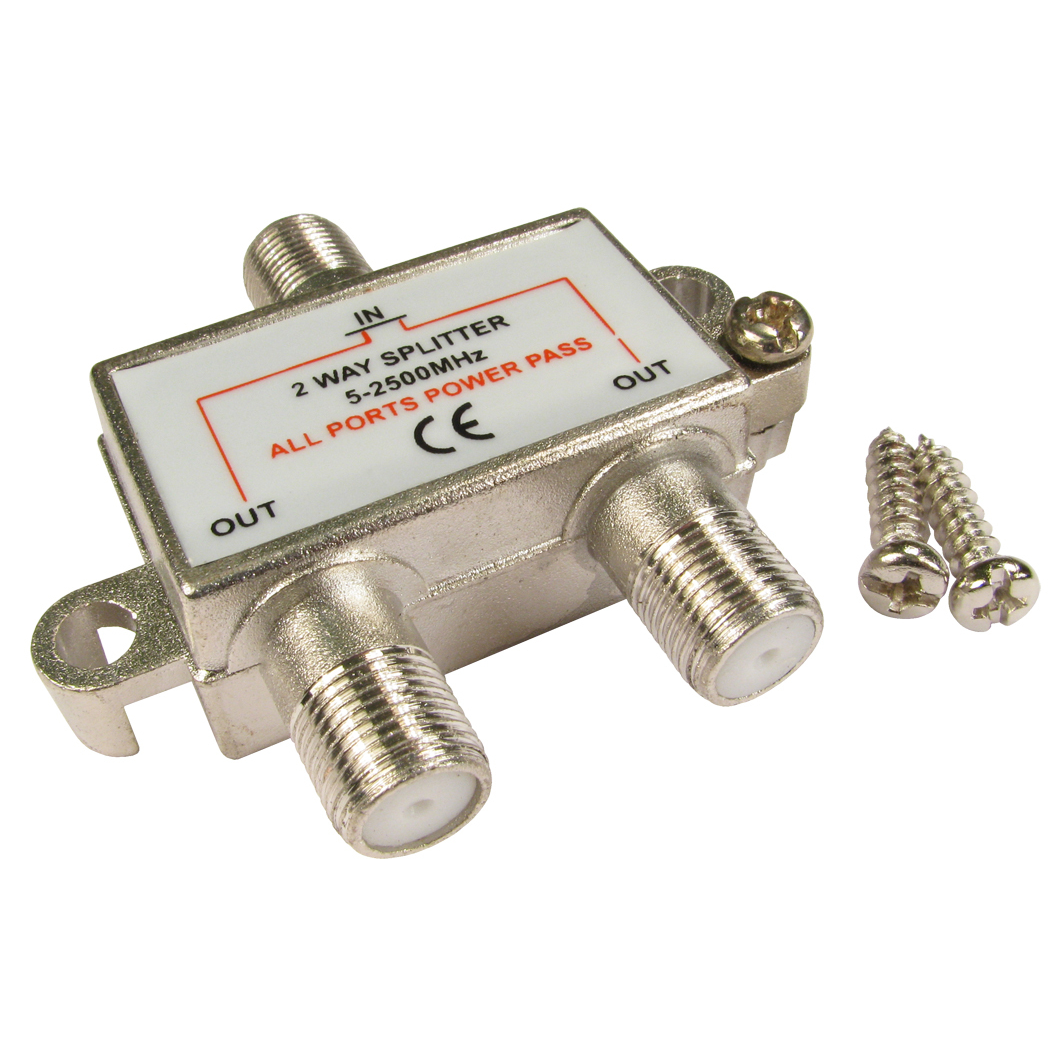 Cables Direct F-Connector Splitter