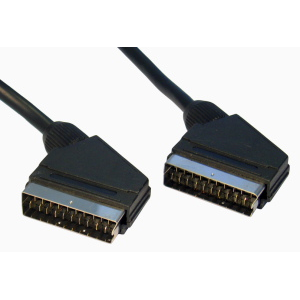 Cables Direct 2SS-01-075 SCART Cables - Black