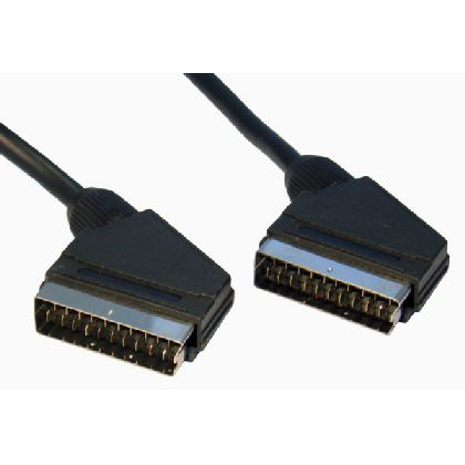 Cables Direct 2SS-03 SCART Cables - Black