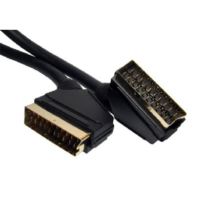 Cables Direct 2SSP-05 SCART Cables - Black