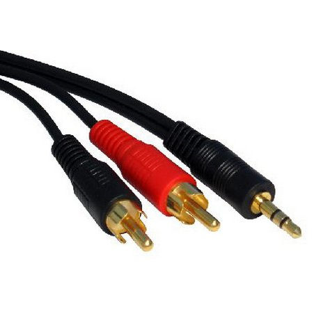 Cables Direct 2TR-301 Audio Cables - Black