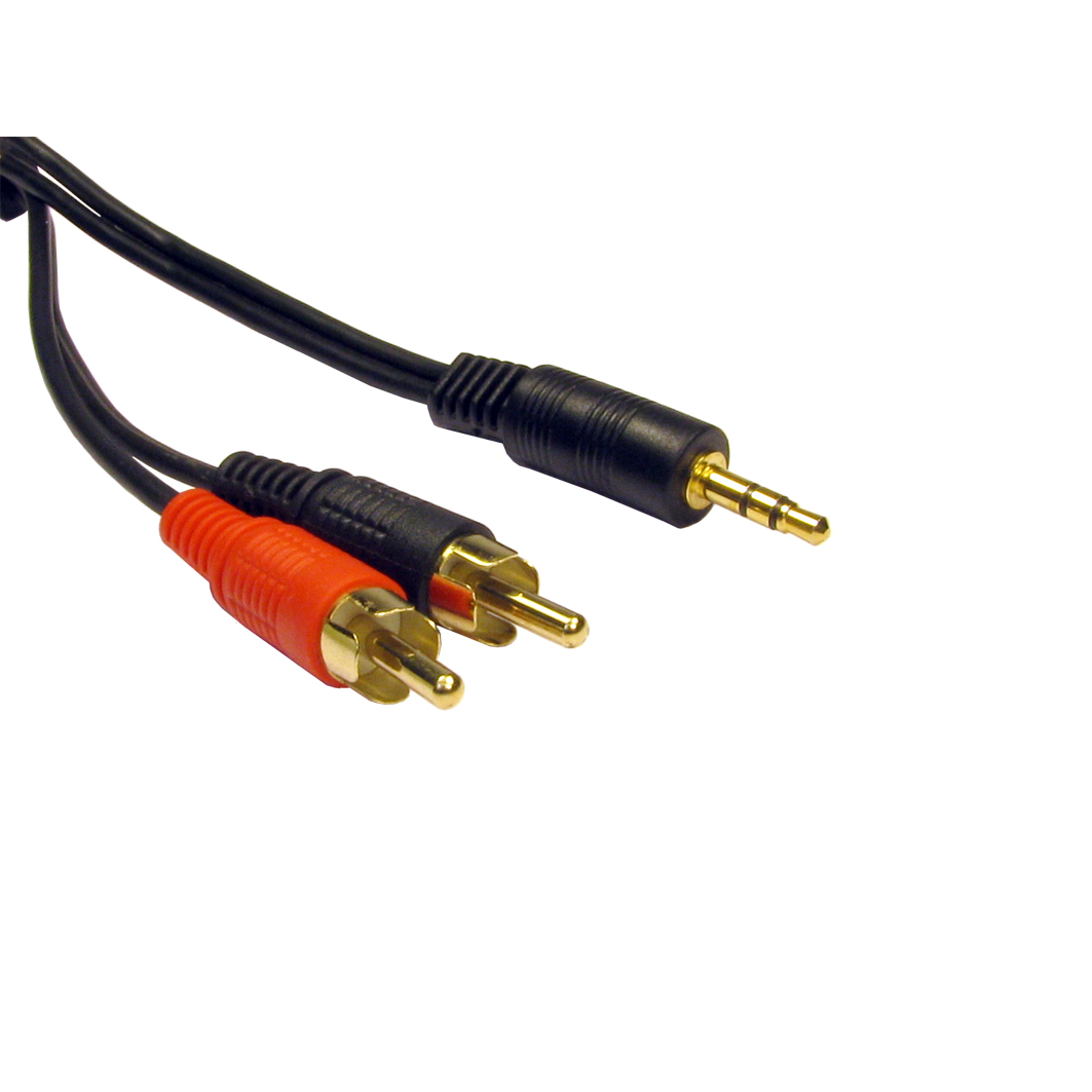 Cables Direct 2TR-301-05 Audio Cables - Black