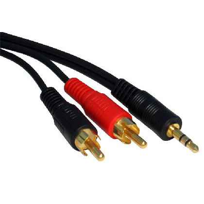Cables Direct 2TR-315 Audio Cables - Black
