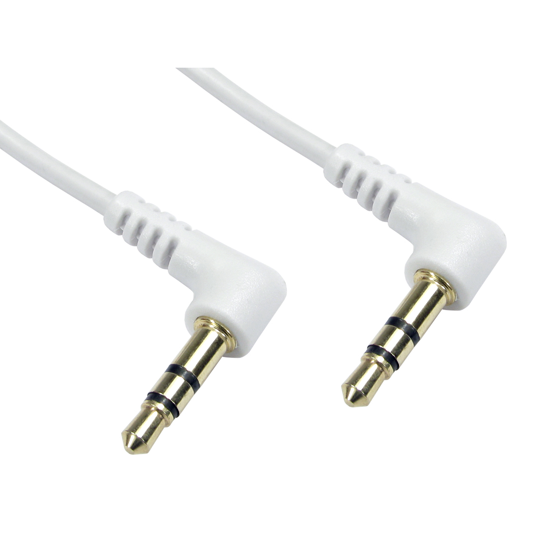 Cables Direct 3.5 mm - 3.5 mm M/M 1.5m audio cable 3.5mm White