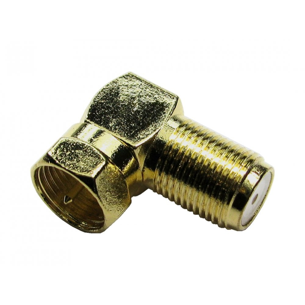 Cables Direct 3-FM-FF-RA Cable Gender Changers - Gold