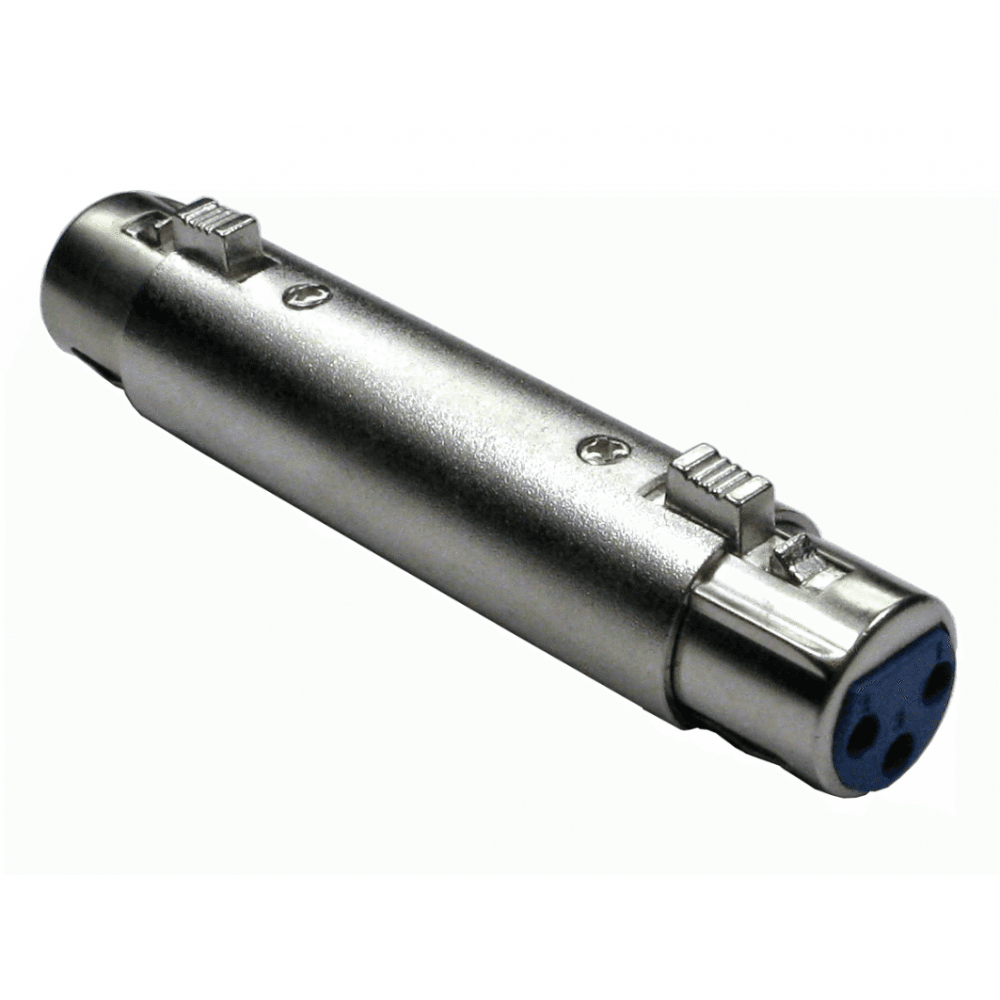 Cables Direct 3XLR-003F Cable Gender Changers - Metallic