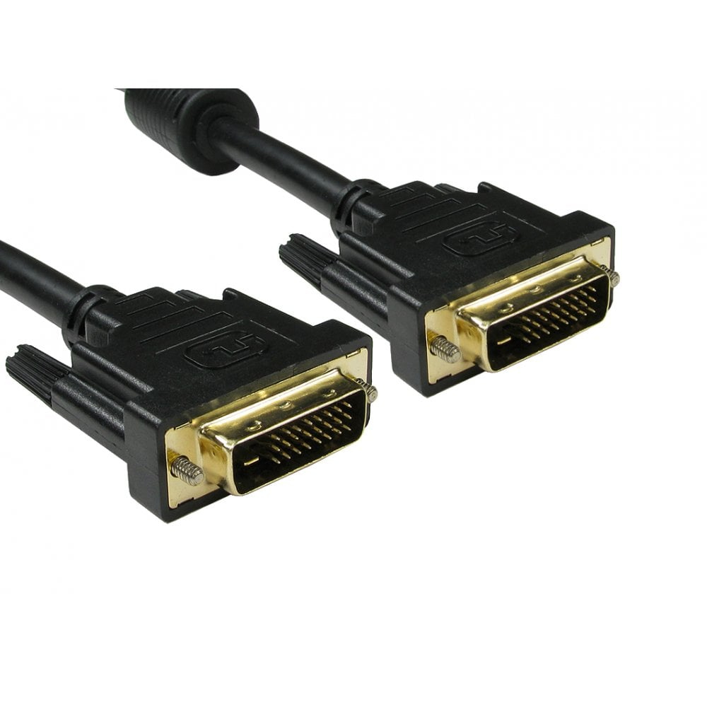Cables Direct 77DVID-202 DVI Cables - Black