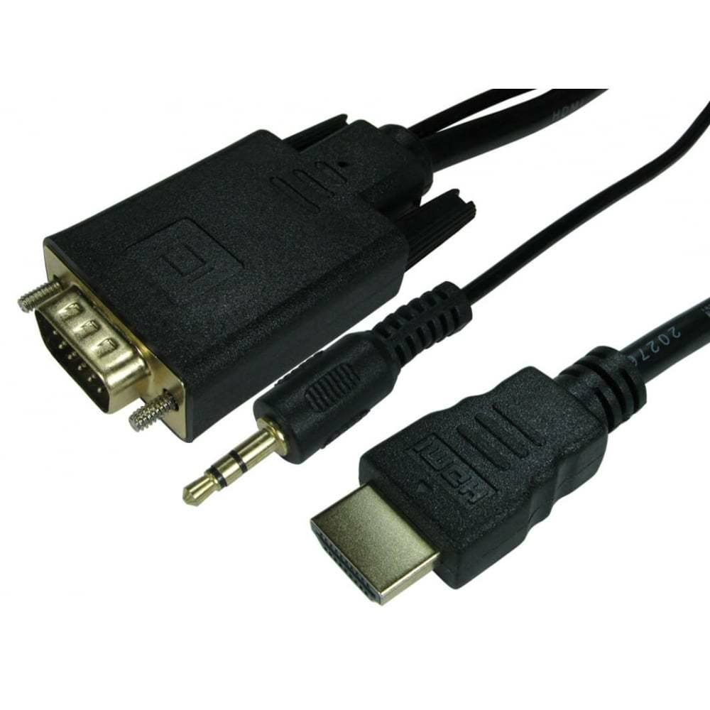 Cables Direct 77HDMI-VGCBL033 Video Cable Adapters - Black