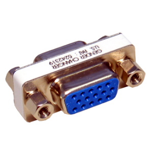Cables Direct 88AD-122 Cable Gender Changers - Gold