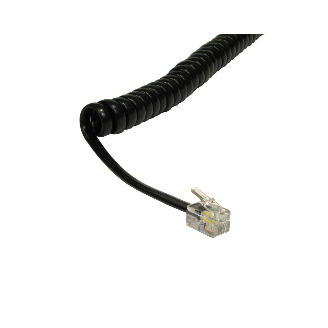 Cables Direct RJ-10 Telephone Cables - Black