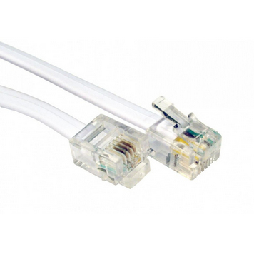 Cables Direct RJ11 Telephone Cables - White