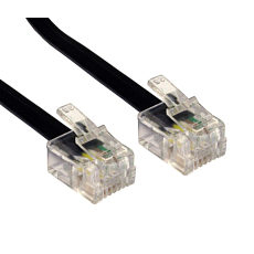 Cables Direct 88BT-107 Telephone Cables - Black