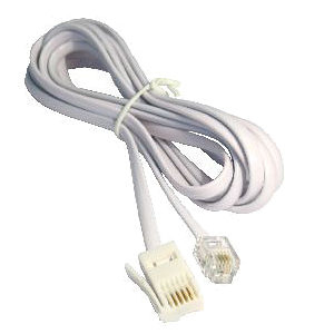 Cables Direct 88BT-205 Telephone Cables - White