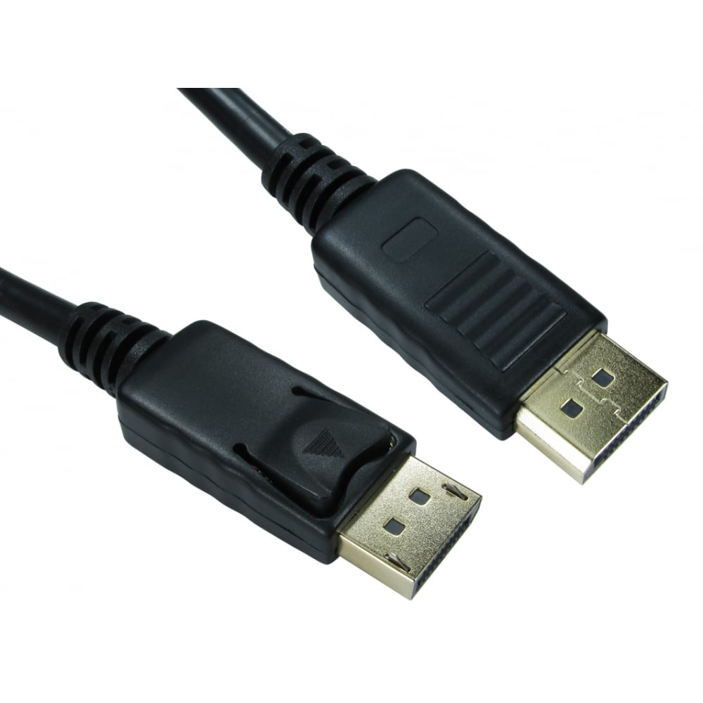 Cables Direct 99DP-000LOCK DisplayPort Cables - Black