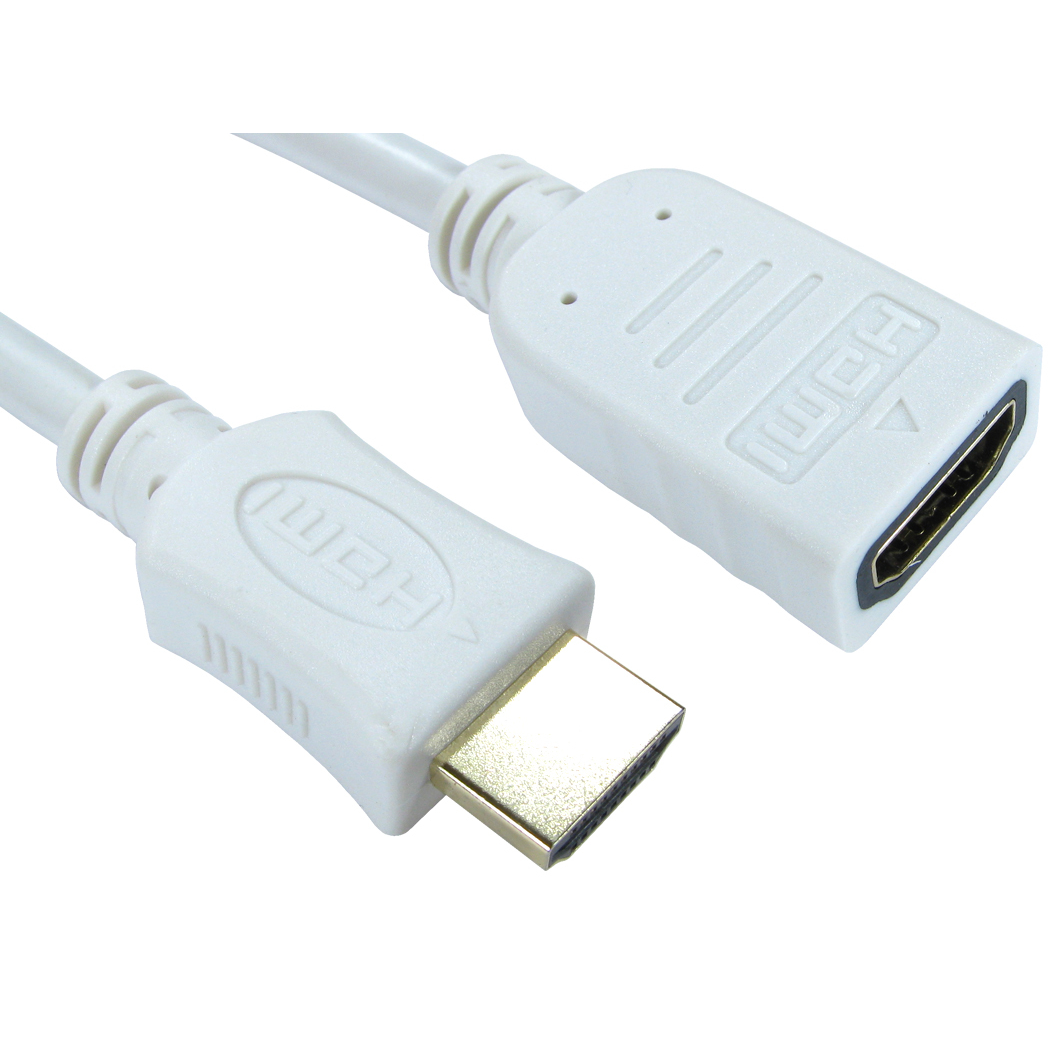 Cables Direct 99HDHS-401WHT HDMI Cables - White