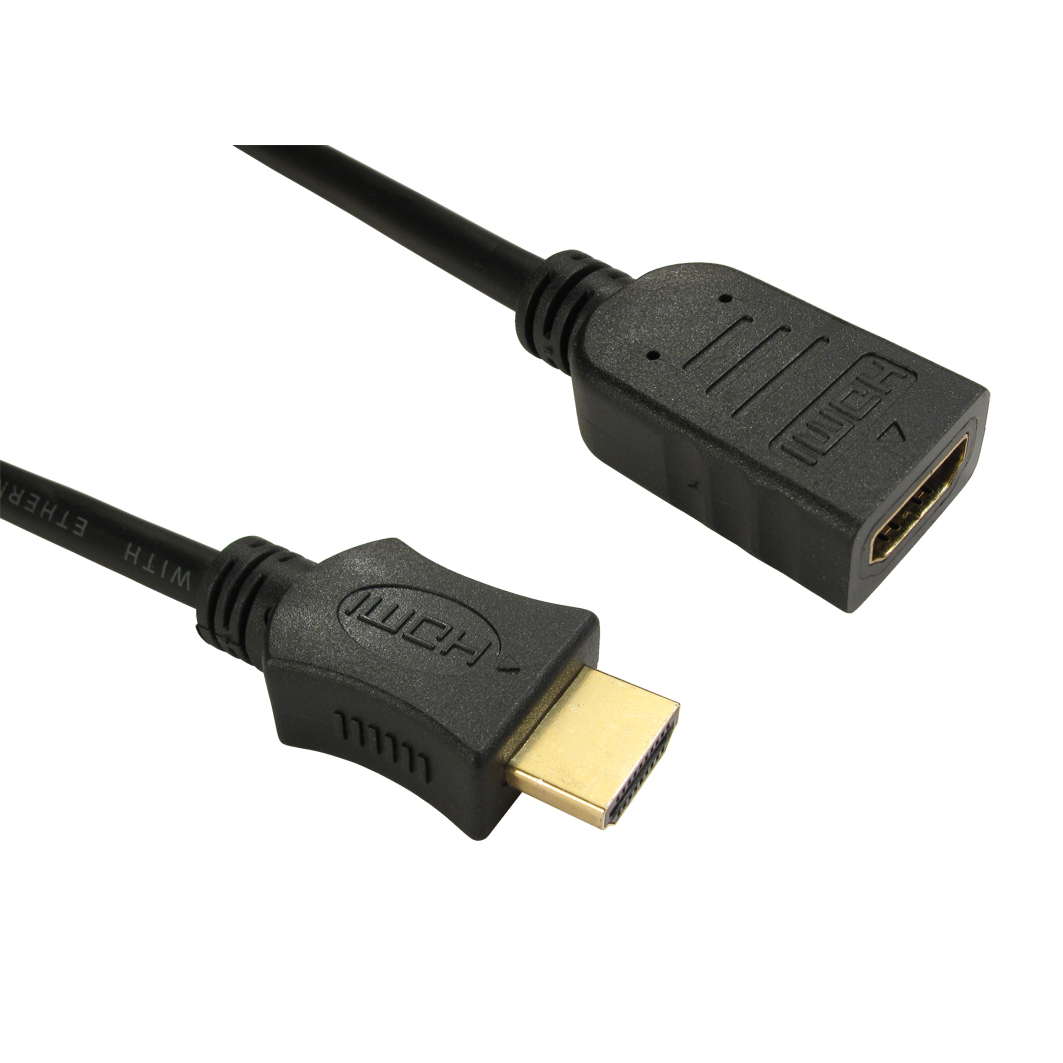 Cables Direct HDMI 2m HDMI cable HDMI Type A (Standard) Black