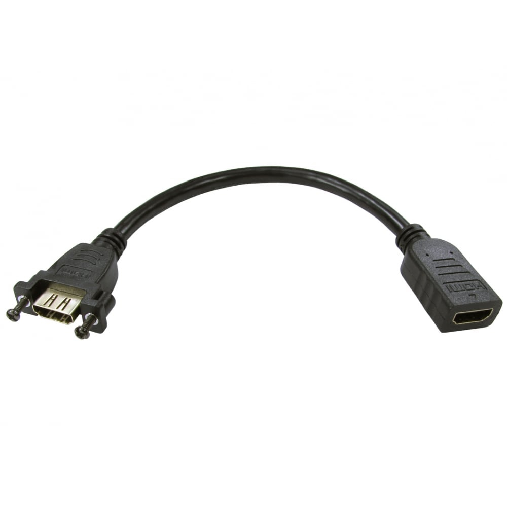 Cables Direct 99HDHS-STUB-BK HDMI Cables - Black