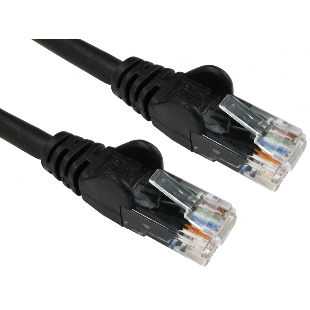 Cables Direct 6m Economy Gigabit Networking Cable - Black