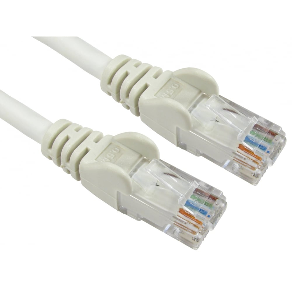 Cables Direct 15m Economy Gigabit Networking Cable - White