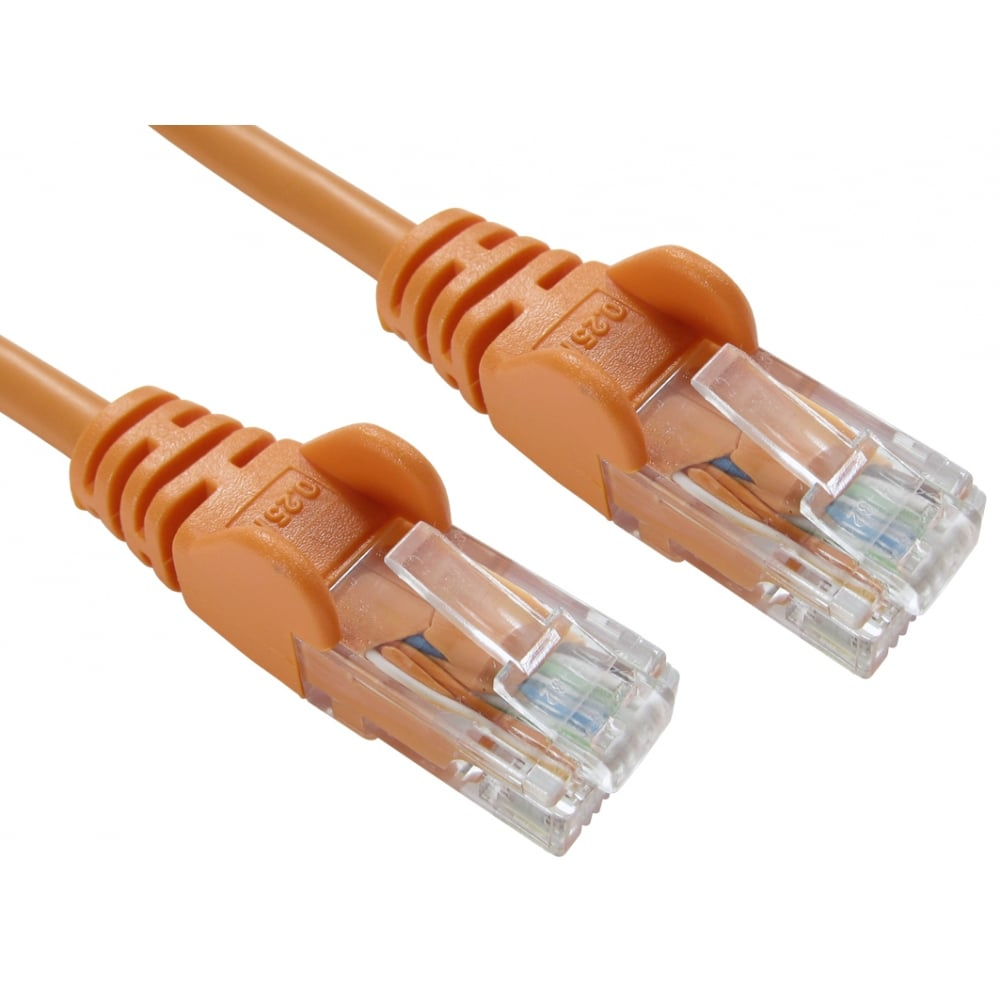 Cables Direct 5m Economy 10/100 Networking Cable - Orange